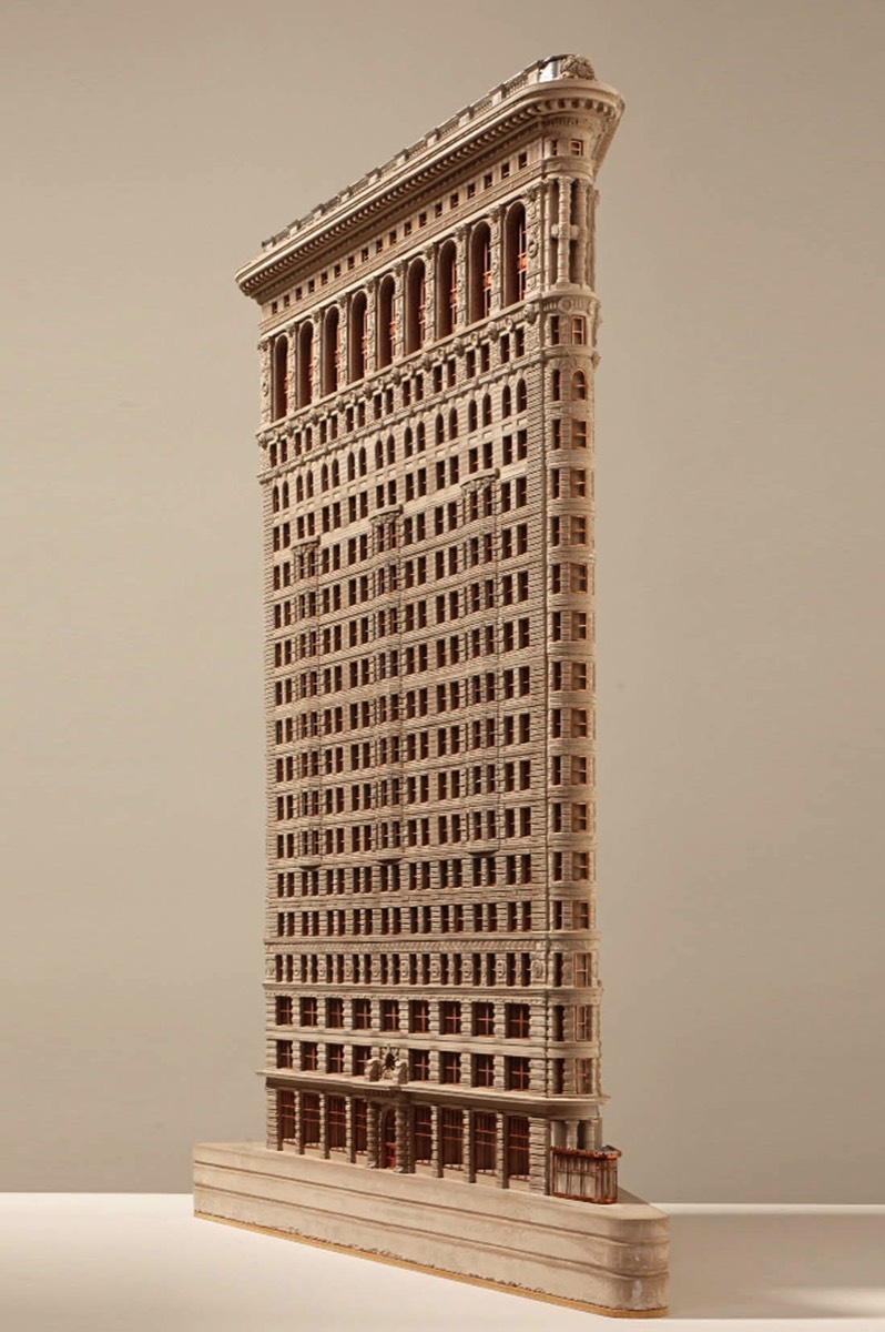 Purchase Flatiron, Fuller Building, Manhatten New York, USA, handmade in plaster by Timothy Richards.