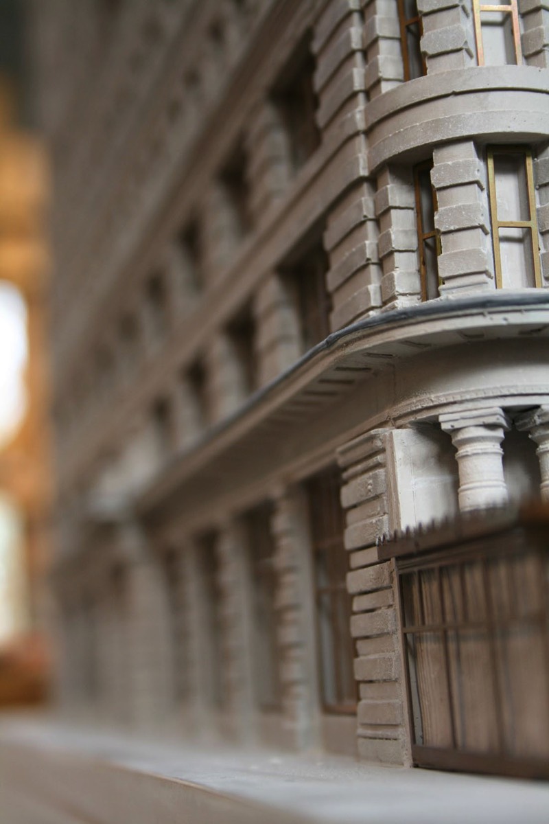 Purchase Flatiron, Fuller Building, Manhatten New York, USA, handmade in plaster by Timothy Richards.