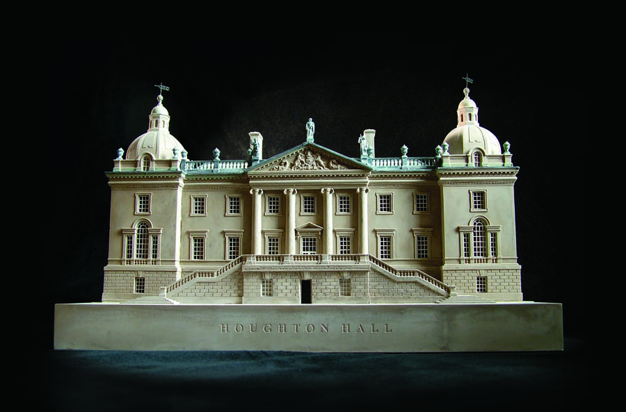 Purchase, Houghton Hall Norfolk England, handmade in plaster by Timothy Richards.