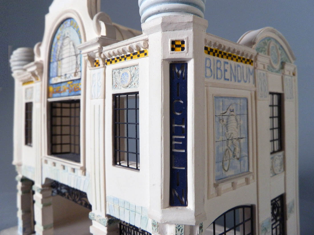 Purchase, Michelin Building, London, handmade in plaster by Timothy Richards.