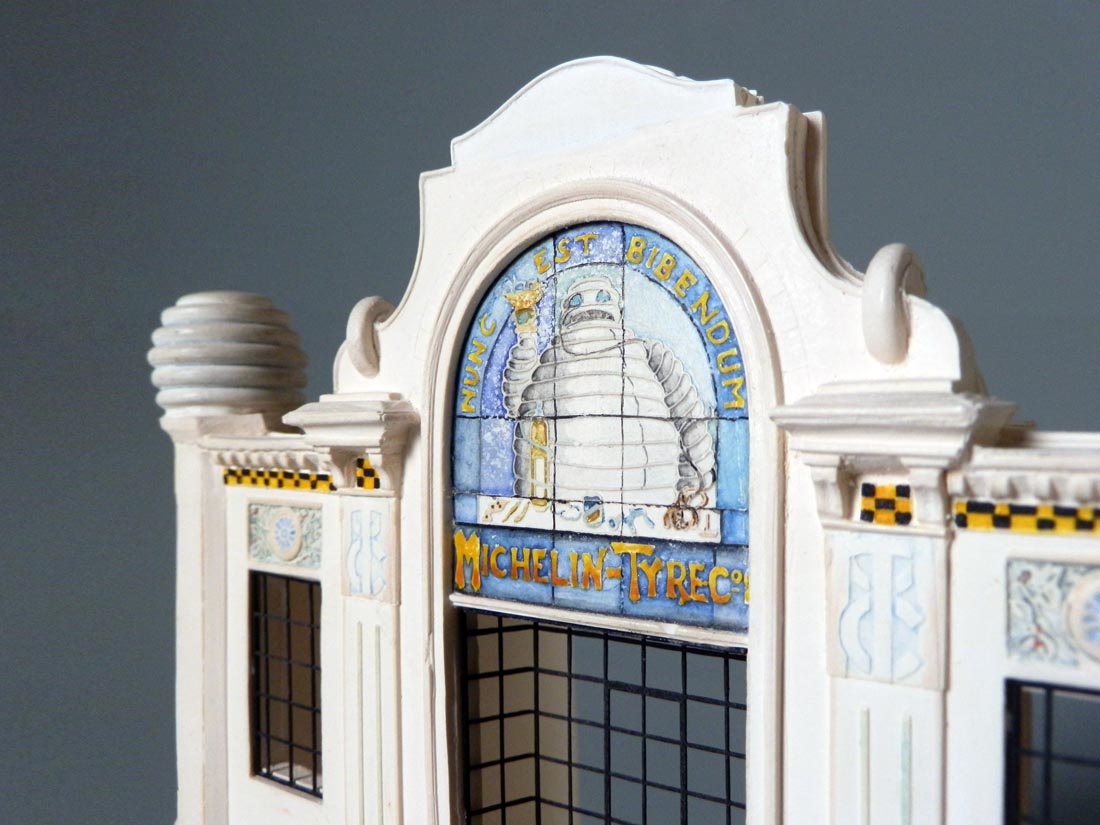 Purchase, Michelin Building, London, handmade in plaster by Timothy Richards.