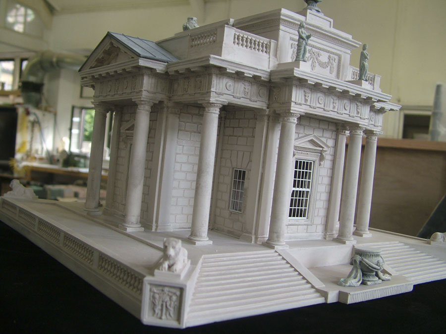 Purchase, Casino at Marino, Dublin Ireland, handmade in plaster by Timothy Richards.