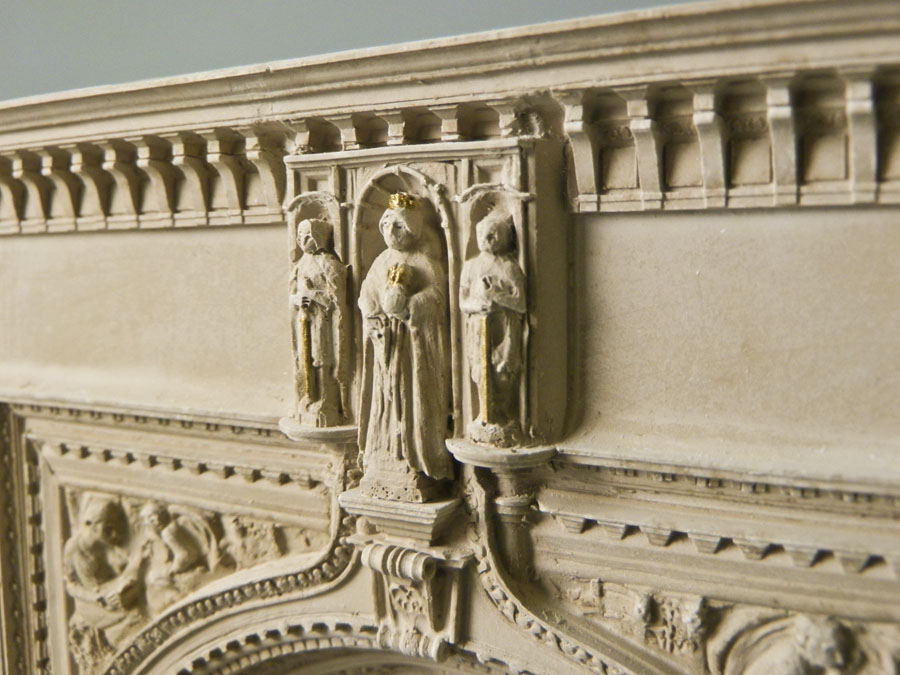 Purchase The Victoria & Albert Museum Single Model, London, England,  handmade in plaster by Timothy Richards.