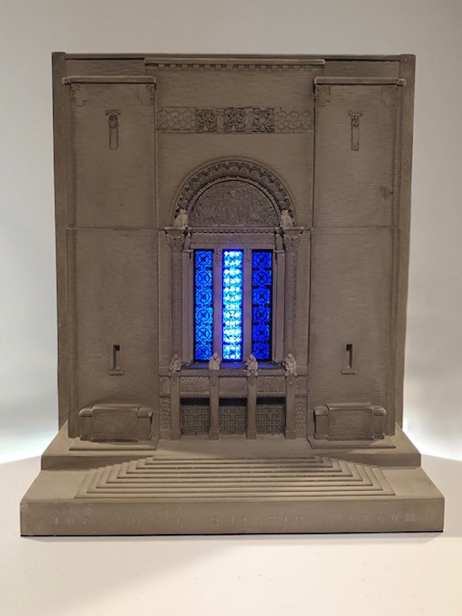 Purchase  The Royal Ontario Museum Canada, handmade in plaster by Timothy Richards.