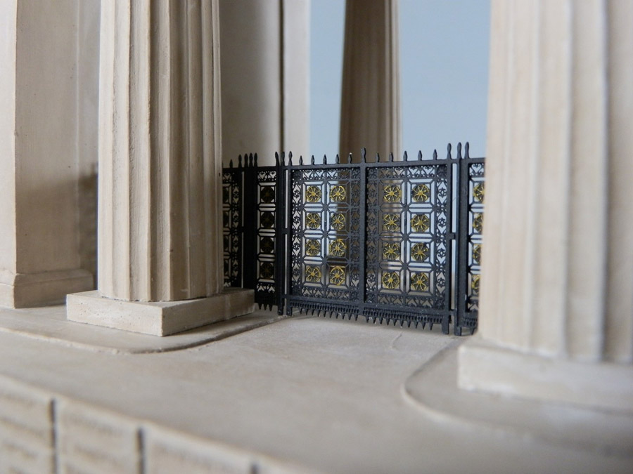 Purchase Euston Arch London, handmade in plaster by Timothy Richards.